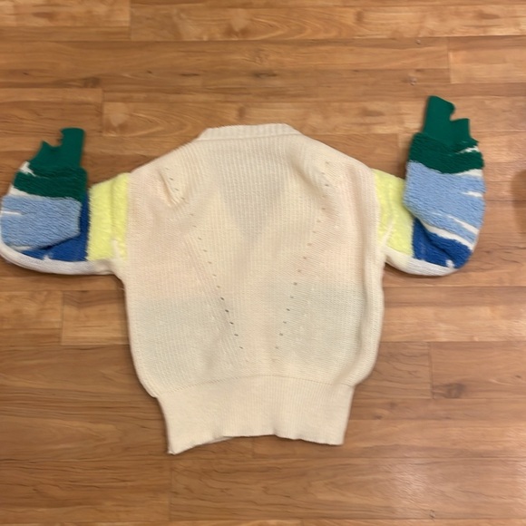 Retro Sweater Cardigan NWOT - Picture 8 of 13